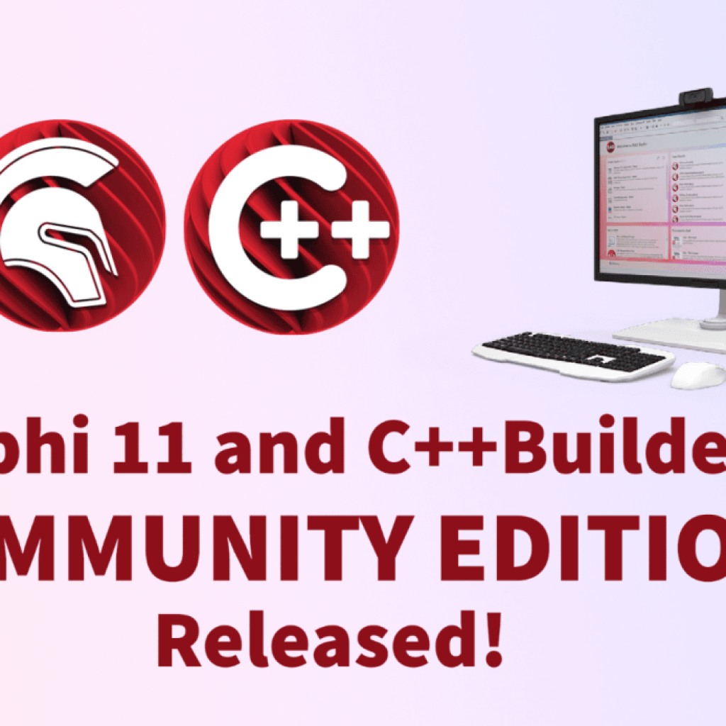 ¡La Community Edition de Delphi y C++ Builder versión 11.3 está disponible!